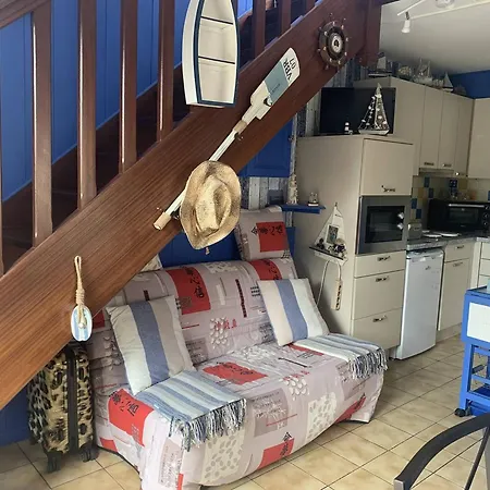 Apartament Duplex Avec Jardin Prive Pour 4 Pers. A 400m De La - Merville-franceville - Fr-1-465-110 *